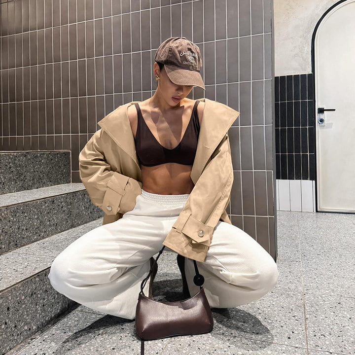 Damer Oversized Trenchcoatjacka med eleganta detaljer Mirla-Eva Jonsson