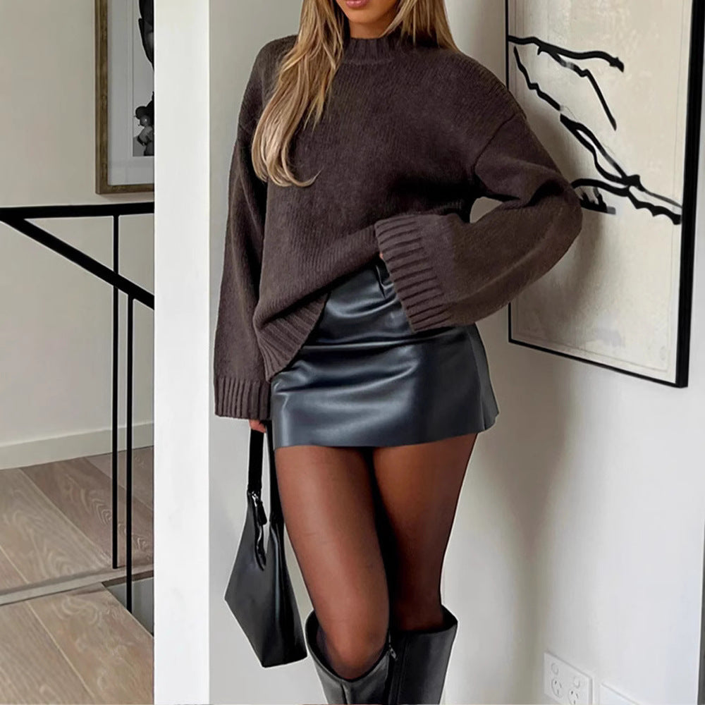 Damer Oversized Tröja i mjukt stickat material Mirla-Eva Jonsson