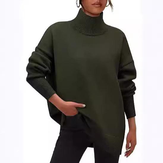 Damer Oversized Tröja med Ståkrage Mirla-Eva Jonsson