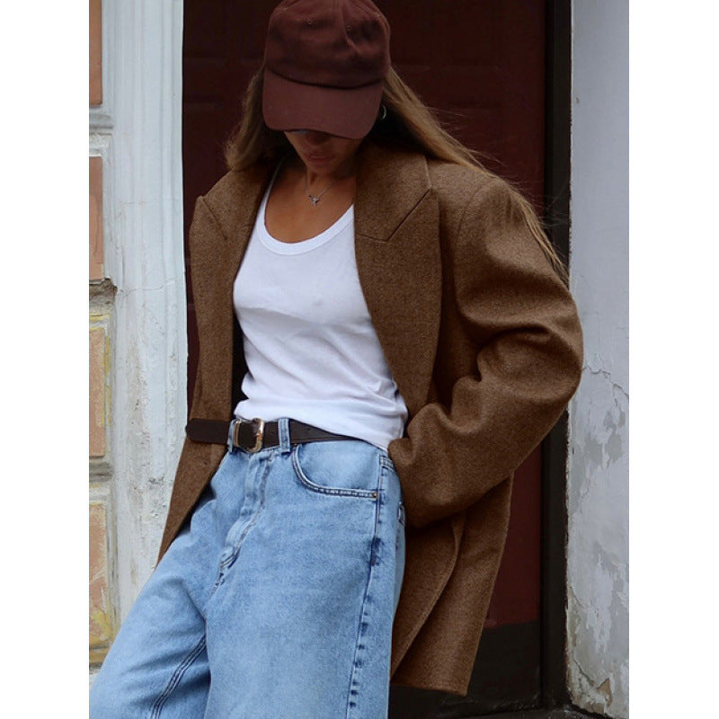 Damer Oversized Ullblazer Eva Jonsson-Eva Jonsson