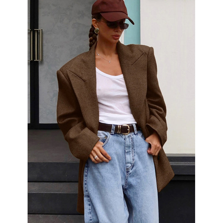 Damer Oversized Ullblazer Eva Jonsson-Eva Jonsson