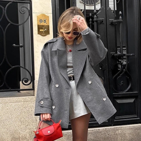 Damer Oversized Ullkappa Eva Jonsson-Eva Jonsson