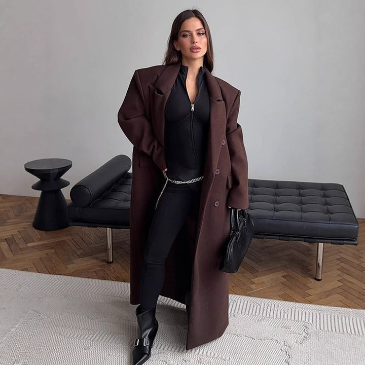 Damer Oversized Ullkappa Mirla-Eva Jonsson
