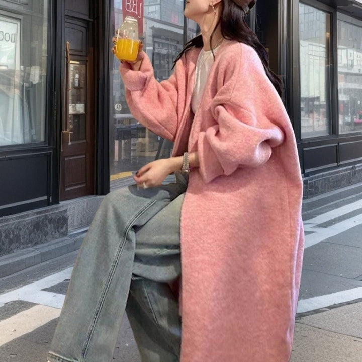 Damer Oversized Ullkappa med mjukt innerfoder Mirla-Eva Jonsson