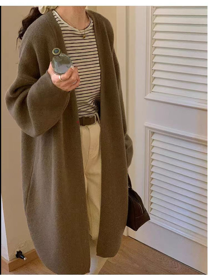 Damer Oversized Ullkappa med mjukt innerfoder Mirla-Eva Jonsson