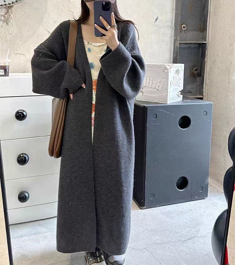 Damer Oversized Ullkappa med mjukt innerfoder Mirla-Eva Jonsson