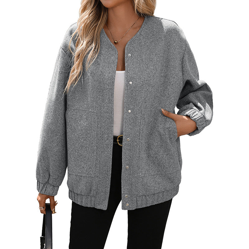 Damer Oversized Ullmix Jacka Mirla-Eva Jonsson