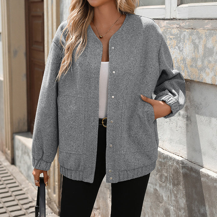 Damer Oversized Ullmix Jacka Mirla-Eva Jonsson