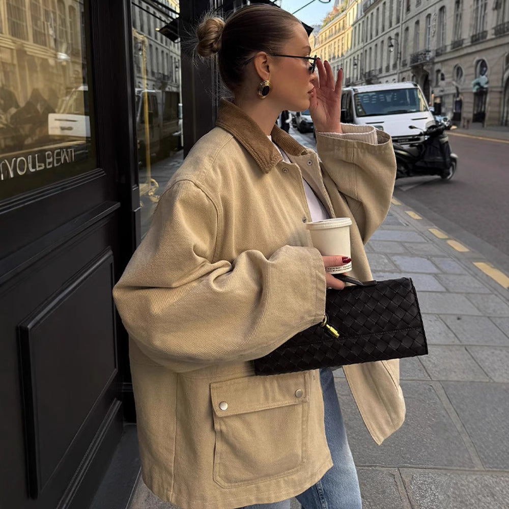 Damer Oversized Utility-Jacka Eva Jonsson-Eva Jonsson