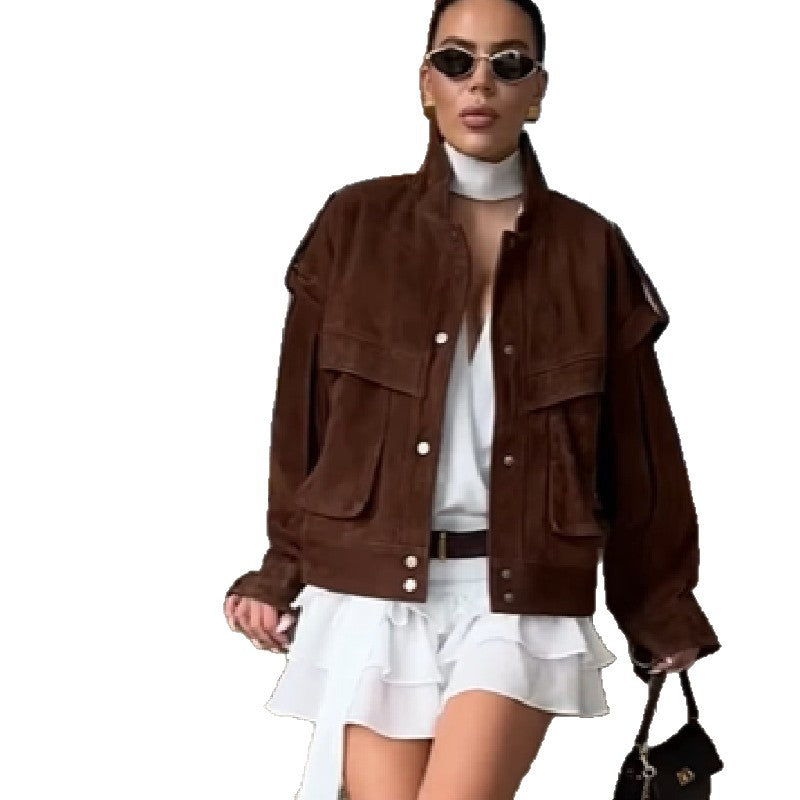 Damer Oversized Velourjacka Mirla-Eva Jonsson