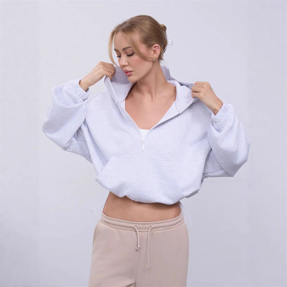 Damer Oversized Zip-Hoodie Mirla-Eva Jonsson