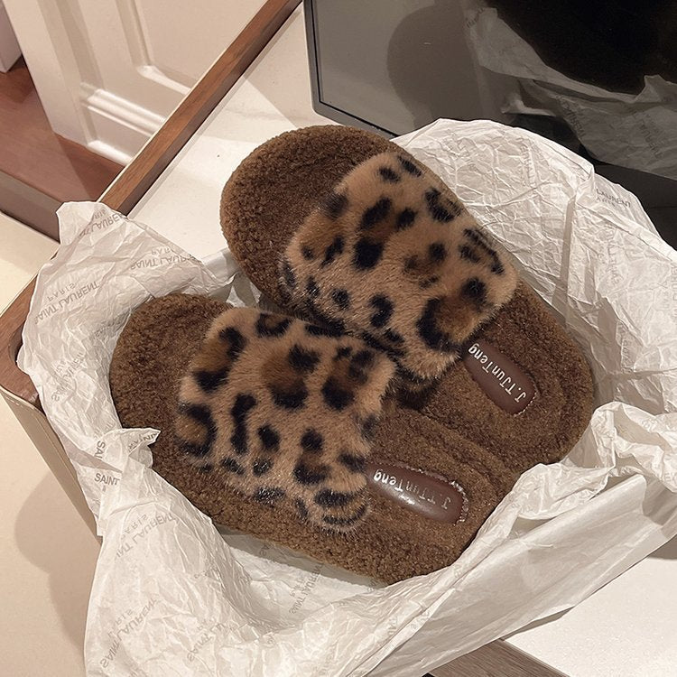 Damer Plushiga Tofflor med djurmönster Mirla-Eva Jonsson
