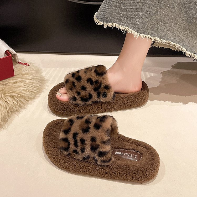 Damer Plushiga Tofflor med djurmönster Mirla-Eva Jonsson
