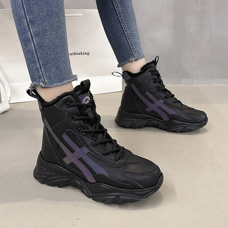 Damer Plyschfodrade Vinter Sneakers Eva Jonsson-Eva Jonsson