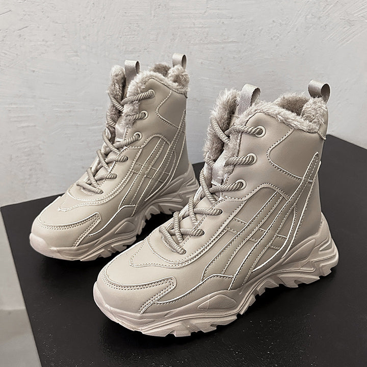 Damer Plyschfodrade Vinter Sneakers Eva Jonsson-Eva Jonsson