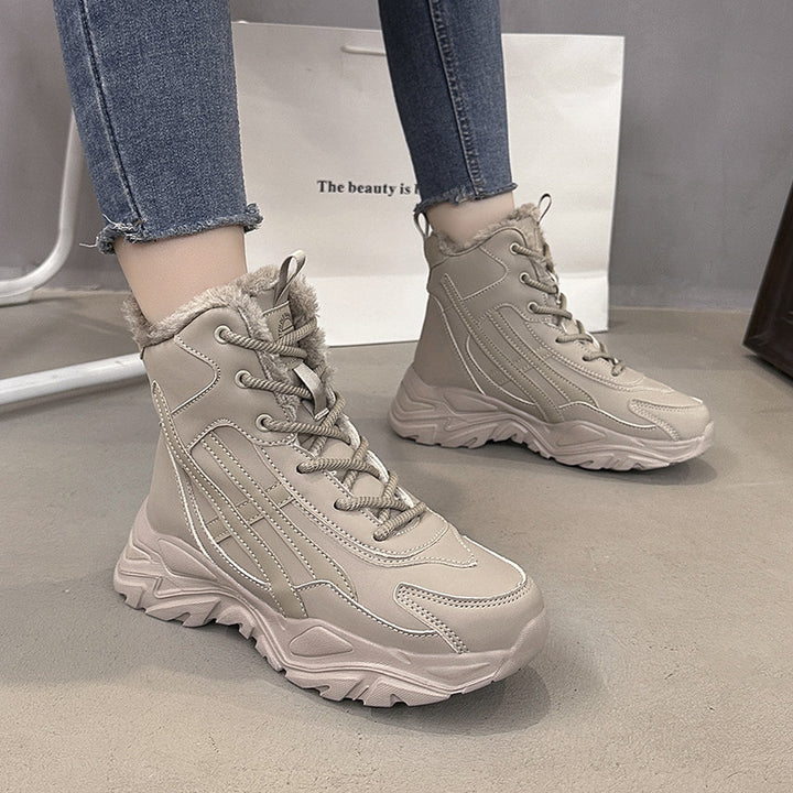 Damer Plyschfodrade Vinter Sneakers Eva Jonsson-Eva Jonsson