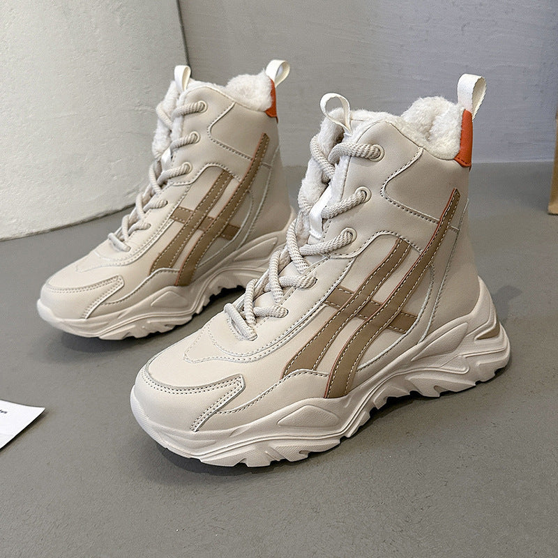 Damer Plyschfodrade Vinter Sneakers Eva Jonsson-Eva Jonsson