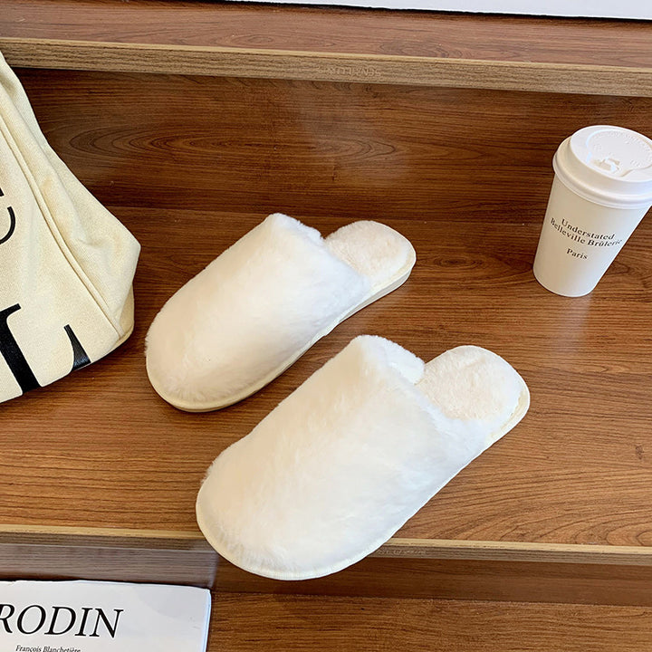 Damer Plyschiga Tofflor i mjukt Fleece-material Eva Jonsson-Eva Jonsson