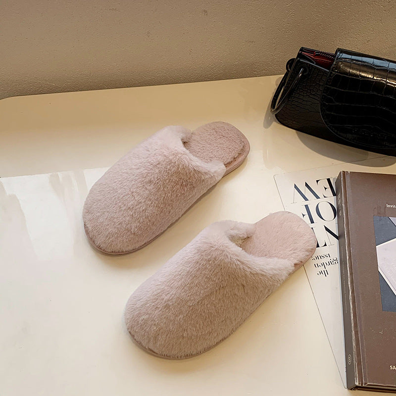 Damer Plyschiga Tofflor i mjukt Fleece-material Mirla-Eva Jonsson