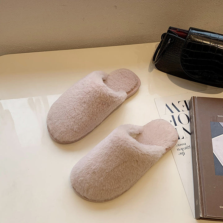 Damer Plyschiga Tofflor i mjukt Fleece-material Mirla-Eva Jonsson