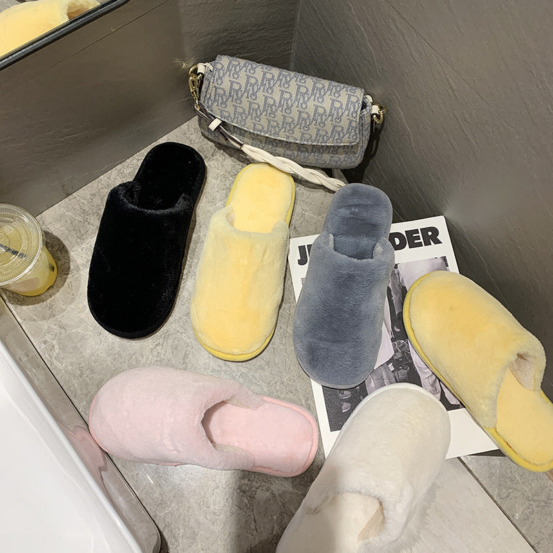 Damer Plyschiga Tofflor i mjukt Fleece-material Mirla-Eva Jonsson