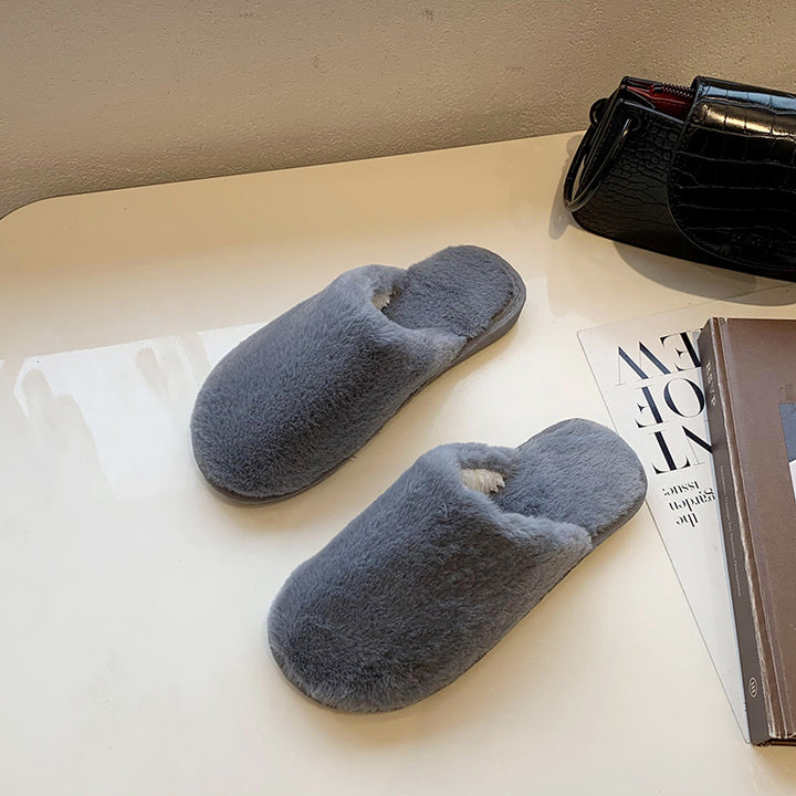 Damer Plyschiga Tofflor i mjukt Fleece-material Mirla-Eva Jonsson