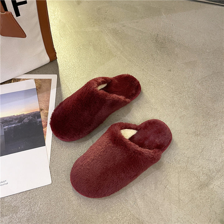 Damer Plyschiga Tofflor i mjukt Fleece-material Mirla-Eva Jonsson
