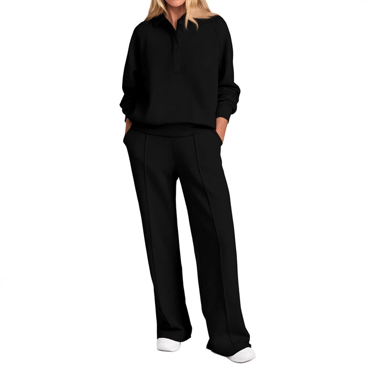 Damer Poloshirt och vida fritidsbyxor Mirla-Eva Jonsson