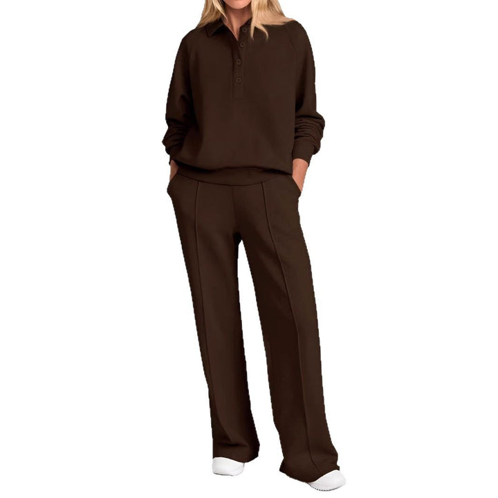 Damer Poloshirt och vida fritidsbyxor Mirla-Eva Jonsson