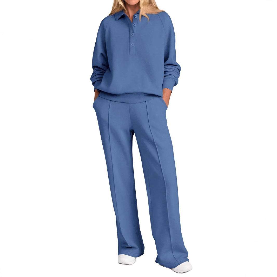 Damer Poloshirt och vida fritidsbyxor Mirla-Eva Jonsson