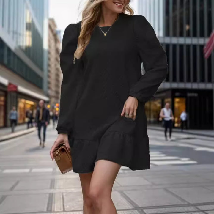 Damer Puffärm Kleid Mirla-Eva Jonsson
