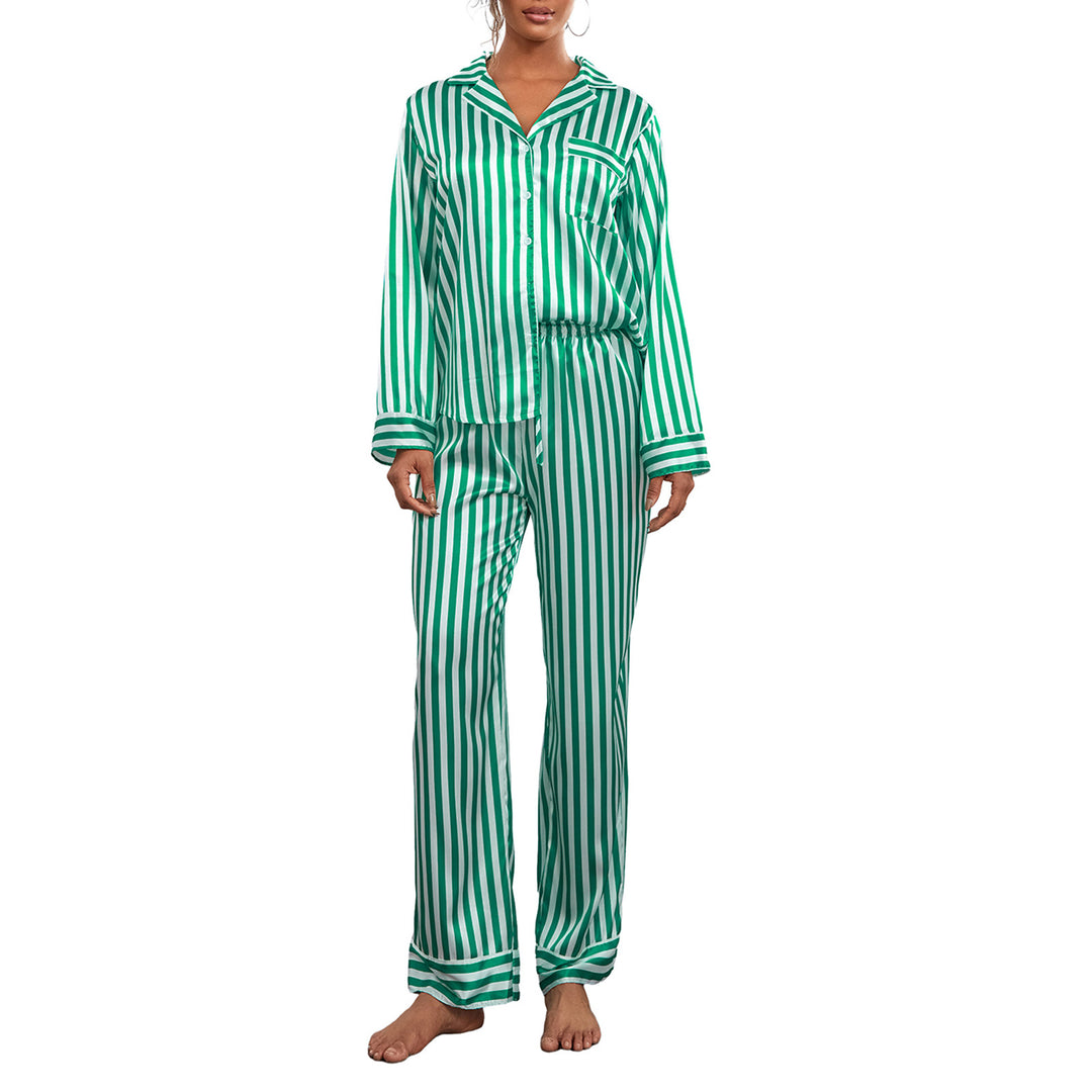 Damer Randig Pyjamas Set Mirla-Eva Jonsson