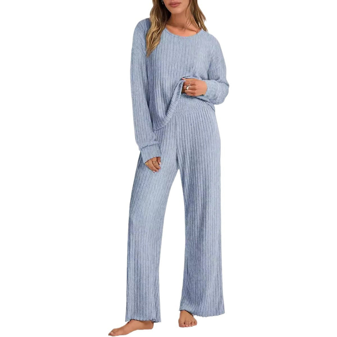 Damer Relax-Set med Ribbstruktur Mirla-Eva Jonsson