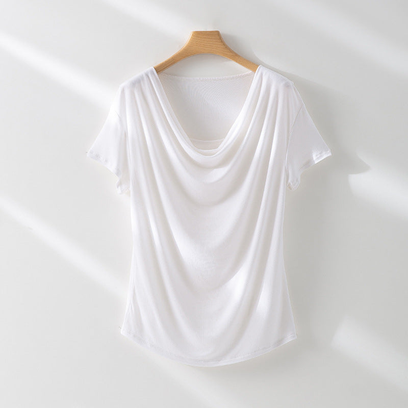 Damer Relaxed Fit Draperad Topp Mirla-Eva Jonsson