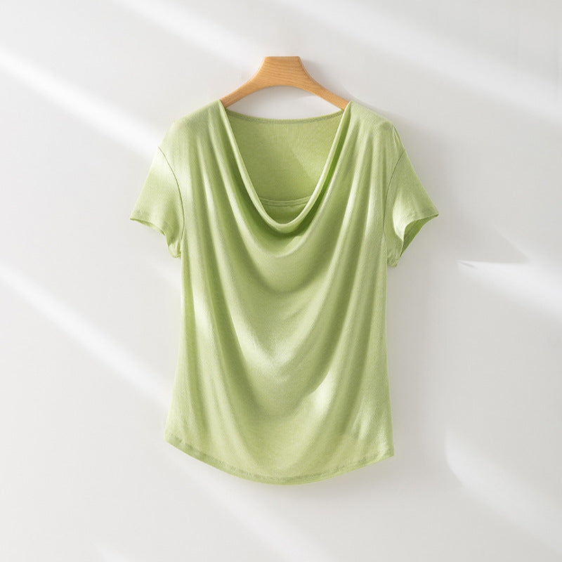 Damer Relaxed Fit Draperad Topp Mirla-Eva Jonsson