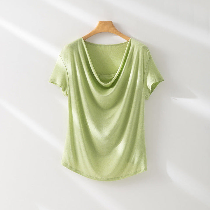 Damer Relaxed Fit Draperad Topp Mirla-Eva Jonsson