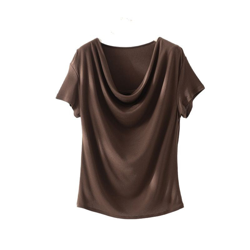 Damer Relaxed Fit Draperad Topp Mirla-Eva Jonsson