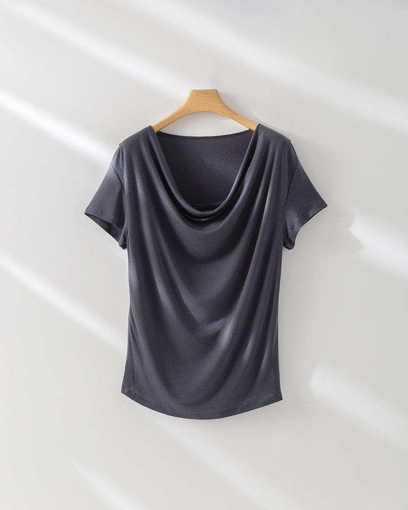 Damer Relaxed Fit Draperad Topp Mirla-Eva Jonsson