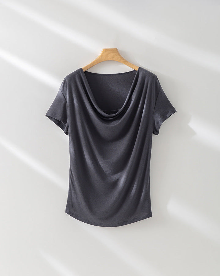 Damer Relaxed Fit Draperad Topp Mirla-Eva Jonsson