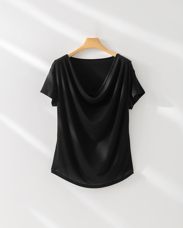 Damer Relaxed Fit Draperad Topp Mirla-Eva Jonsson