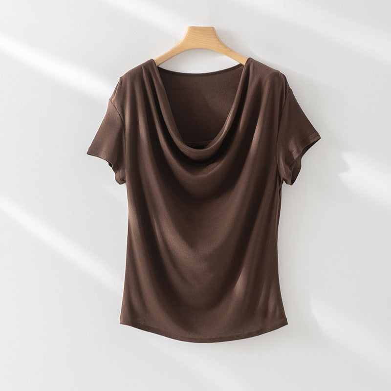 Damer Relaxed Fit Draperad Topp Mirla-Eva Jonsson