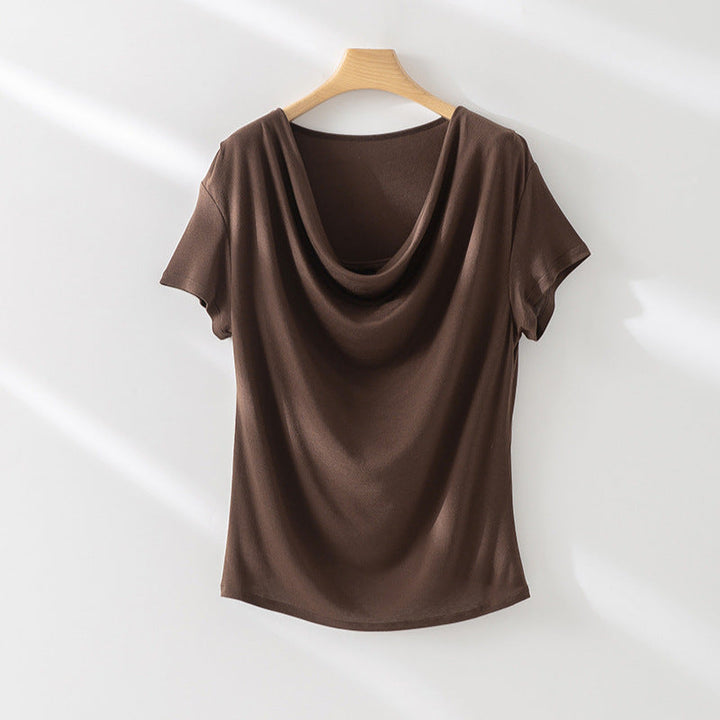 Damer Relaxed Fit Draperad Topp Mirla-Eva Jonsson