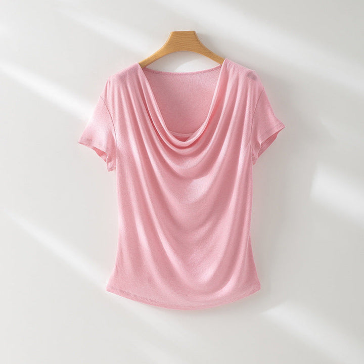 Damer Relaxed Fit Draperad Topp Mirla-Eva Jonsson