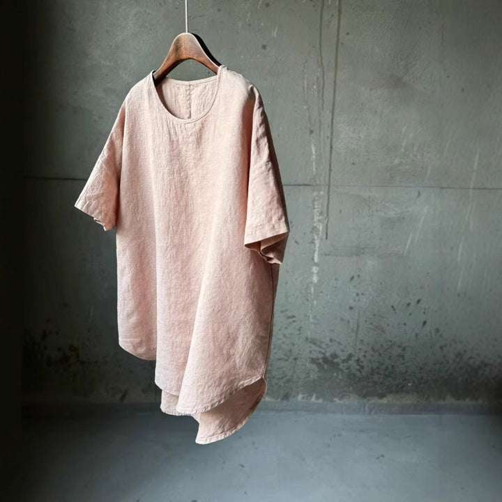 Damer Relaxed Fit Linne T-shirt Mirla-Eva Jonsson