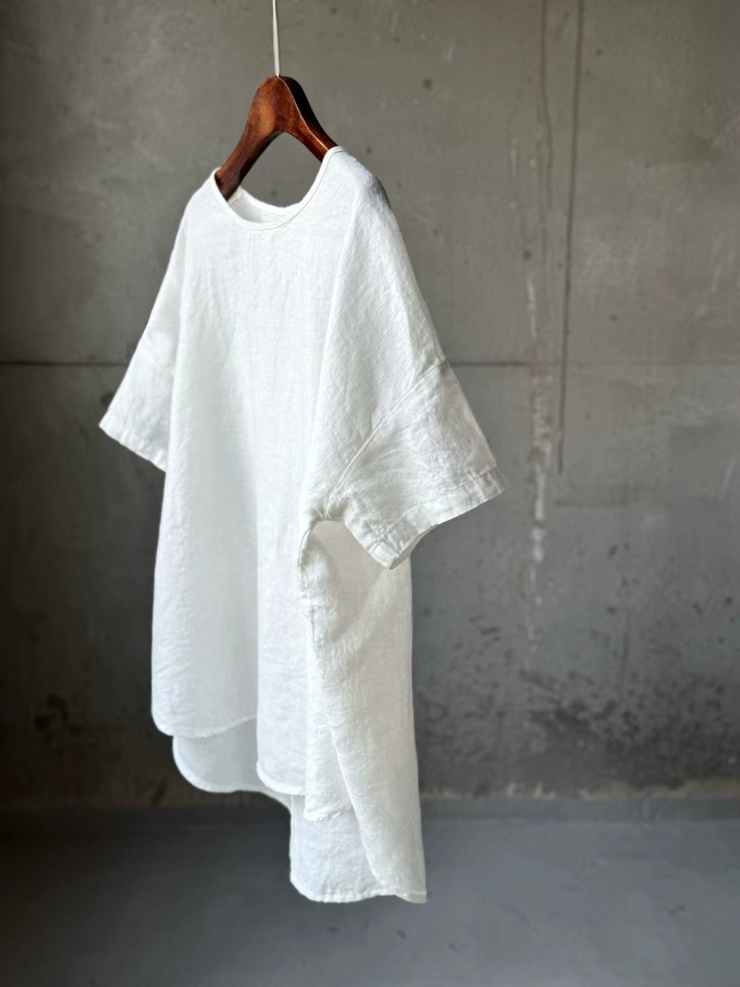 Damer Relaxed Fit Linne T-shirt Mirla-Eva Jonsson