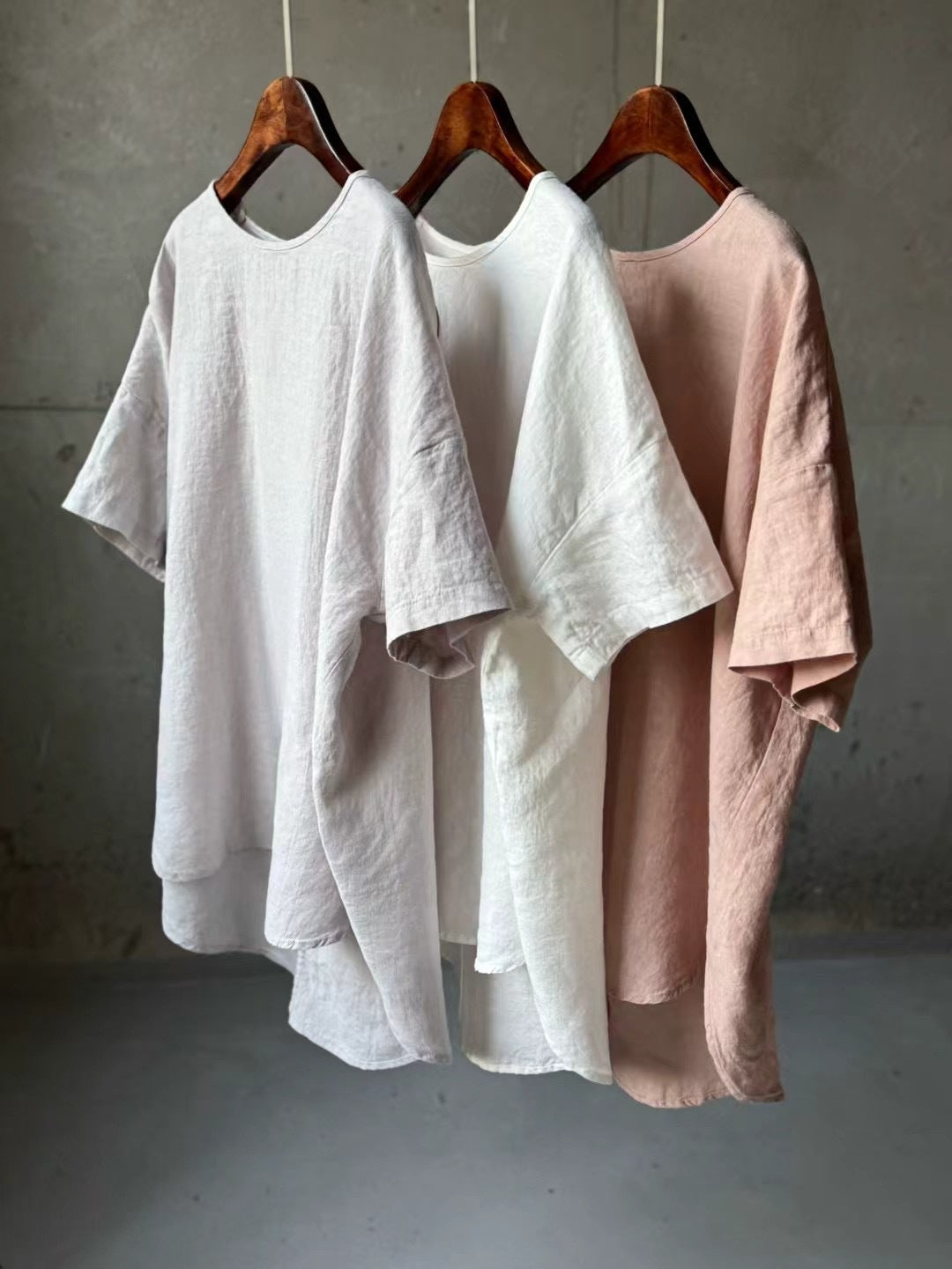 Damer Relaxed Fit Linne T-shirt Mirla-Eva Jonsson
