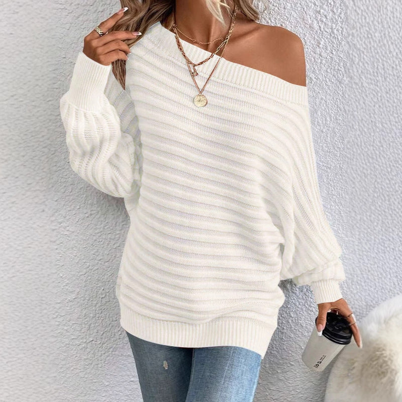 Damer Relaxed Fit Stickad Tröja Mirla-Eva Jonsson