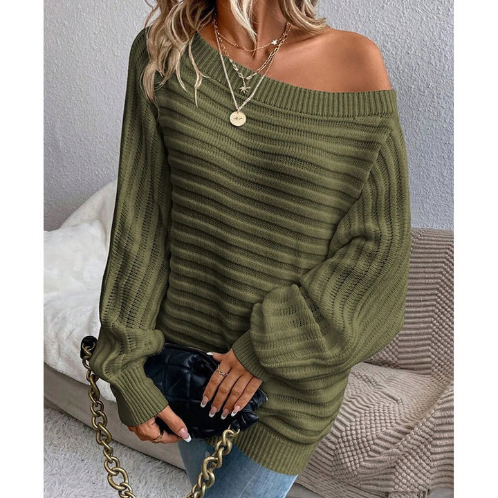 Damer Relaxed Fit Stickad Tröja Mirla-Eva Jonsson