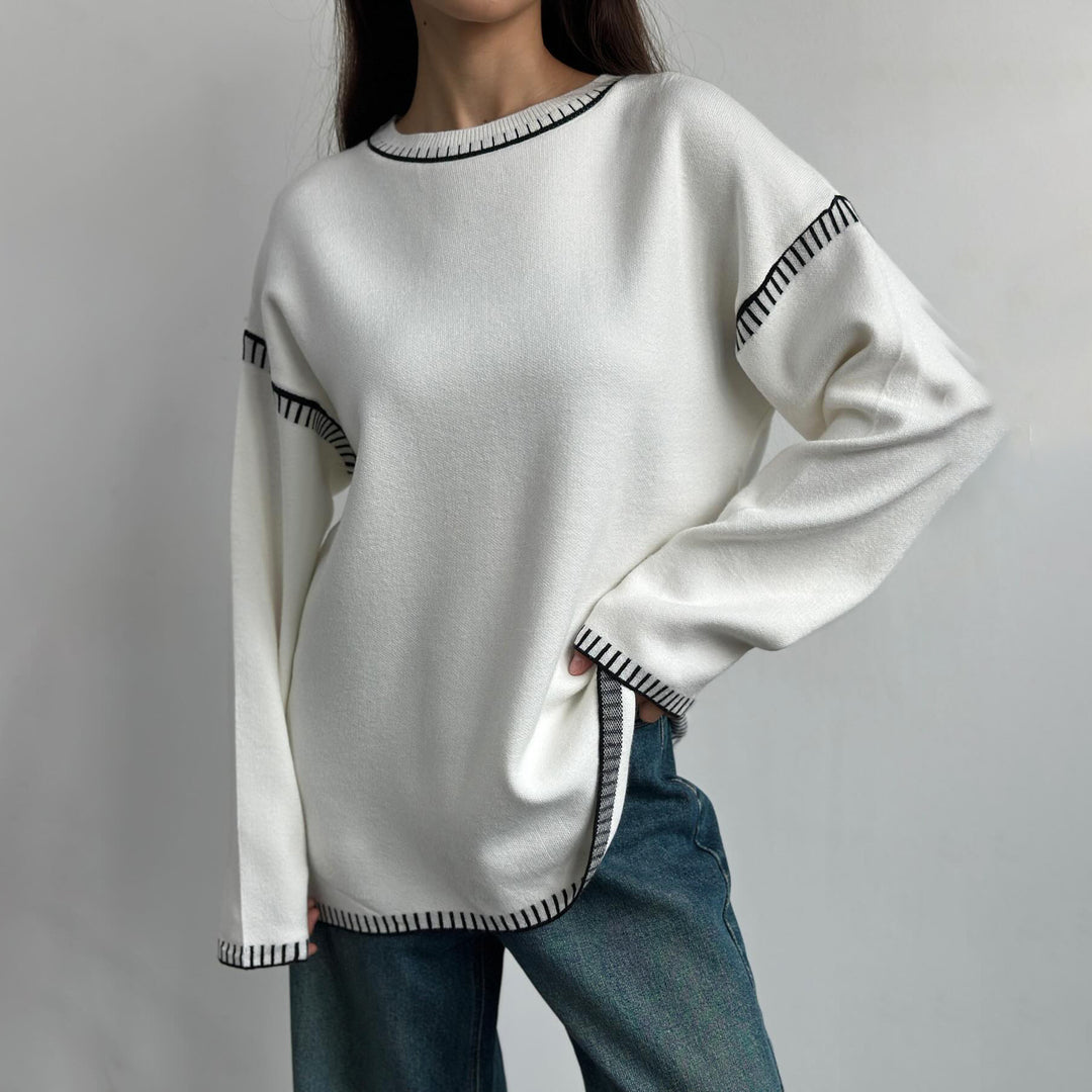 Damer Relaxed-Fit Stickset Mirla-Eva Jonsson