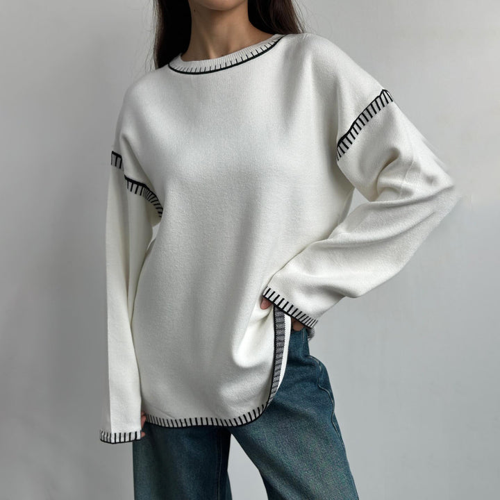 Damer Relaxed-Fit Stickset Mirla-Eva Jonsson